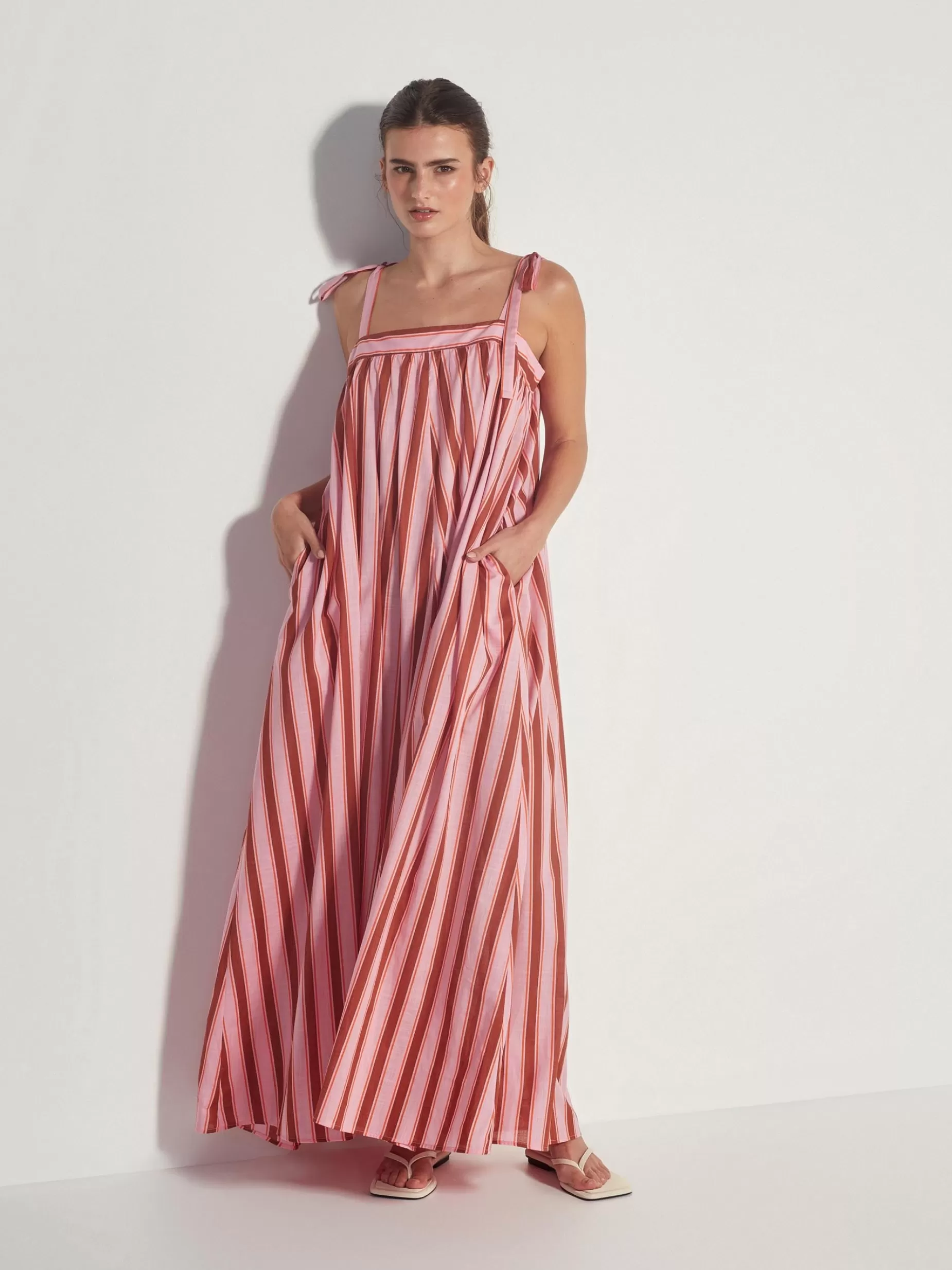 emmeline_dress_sundae_stripe_4.webp Women Juliette Hogan Emmeline Dress Sundae Stripe