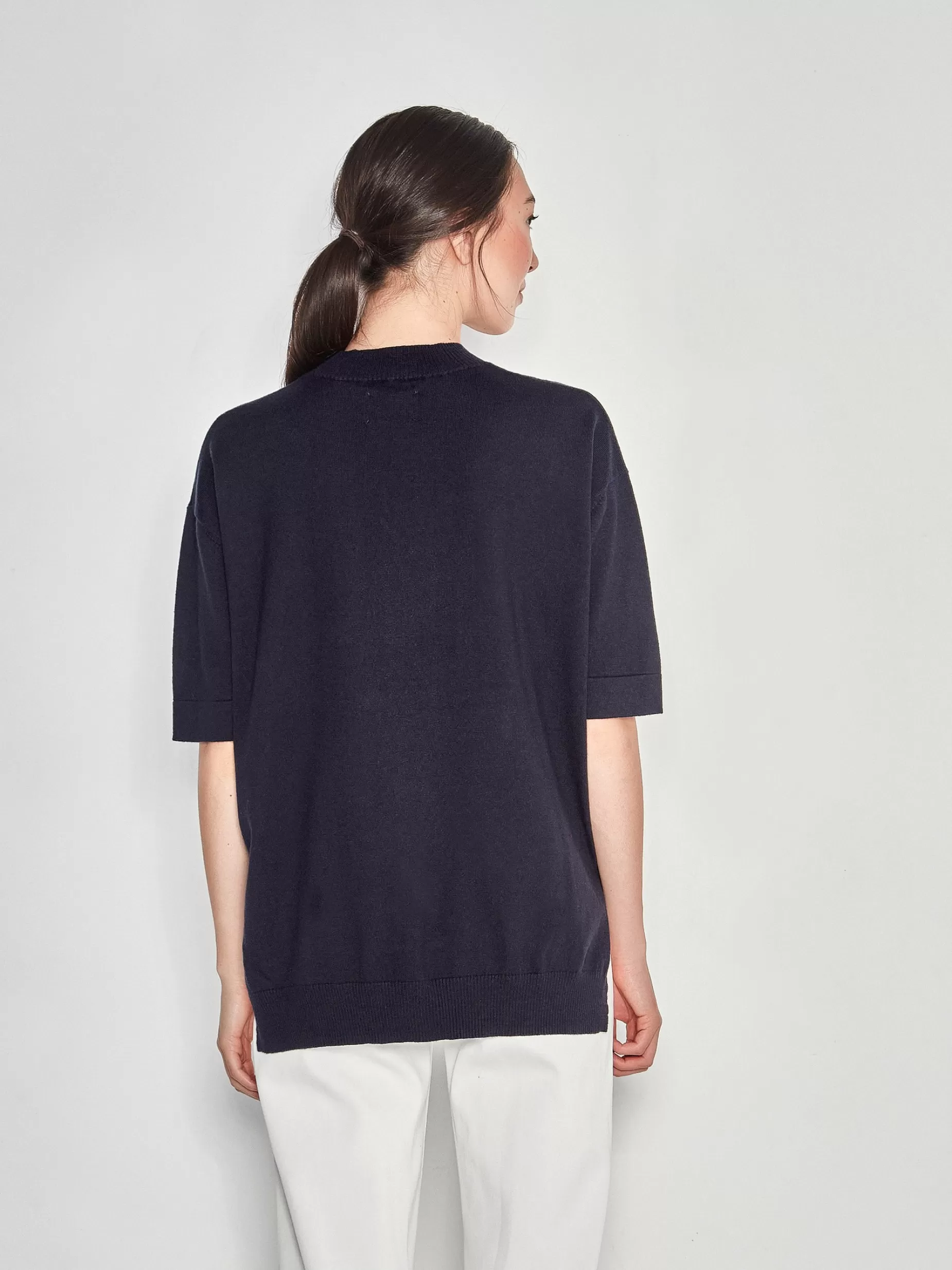 jhl_crew_ss_sweater_cotton_cashmere_3.webp Women Juliette Hogan Jhl Crew S/S Sweater Cotton Cashmere