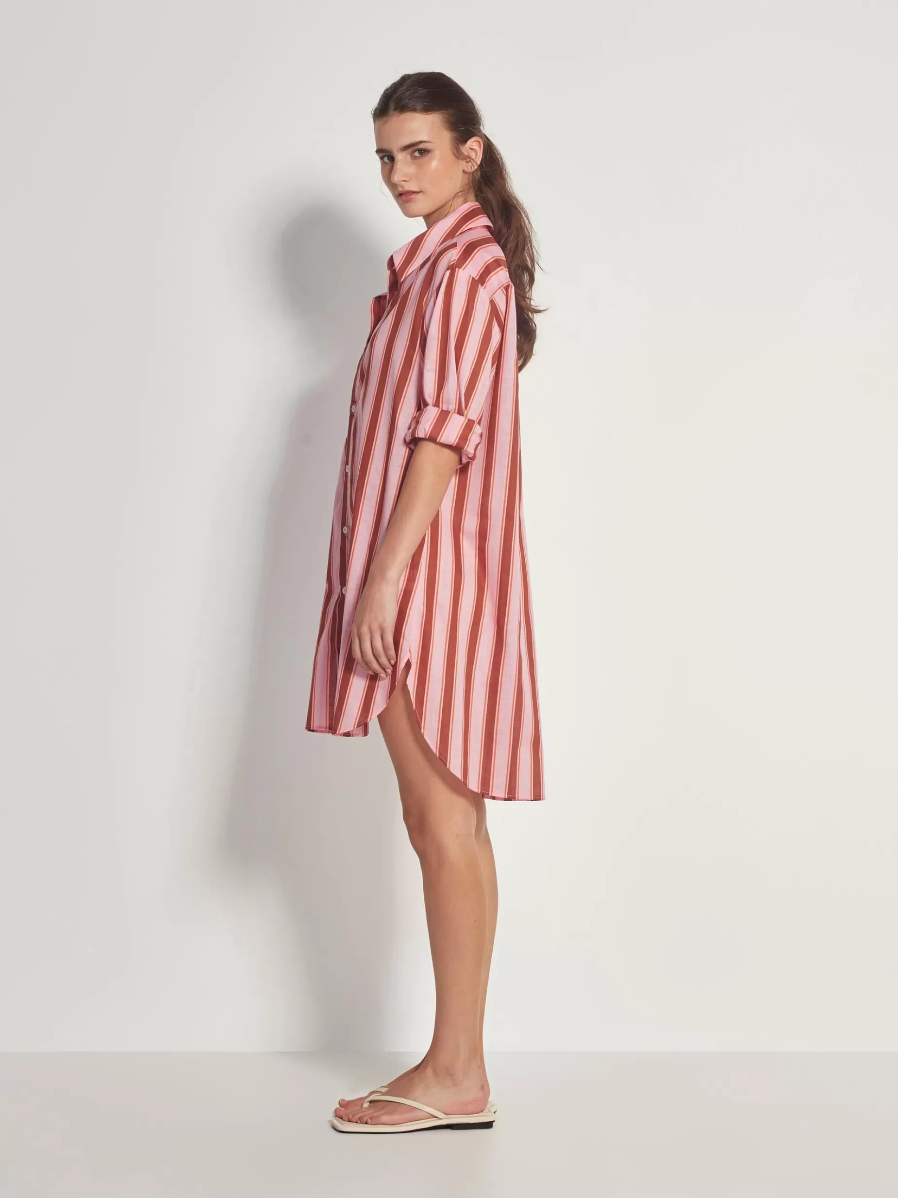 resort_shirt_sundae_stripe_2.webp Women Juliette Hogan Resort Shirt Sundae Stripe